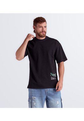 Camiseta Para Hombre Oversize Typer