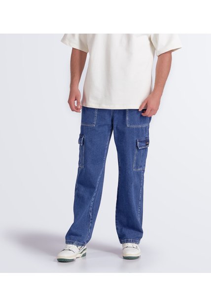 Jean Tipo Carpintero Relaxed Fit Para Hombre Typer