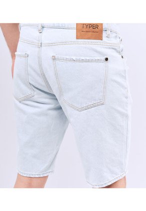 Bermuda Para Hombre Con Rotos Typer