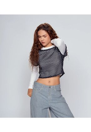 Blusa Texturizada Para Mujer Typer