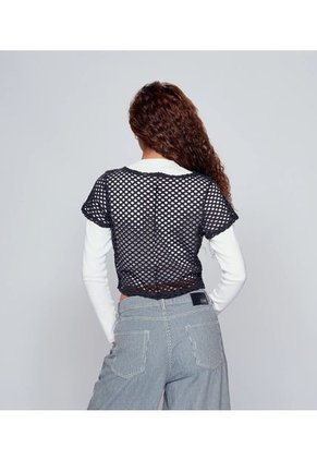 Blusa Texturizada Para Mujer Typer