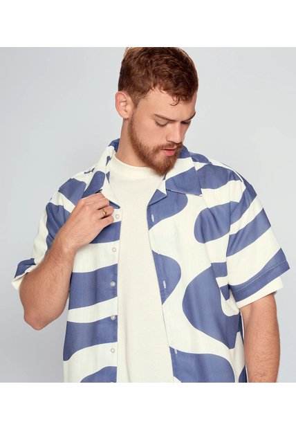 Camisa Extraoversized Sublimada Typer