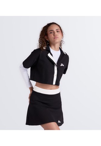 Blusa Boxy Con Tejidos Typer Typer