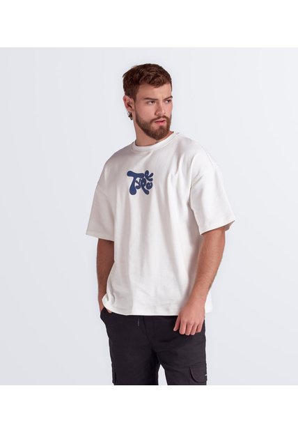 Camiseta  Extraoversize En Burda Typer