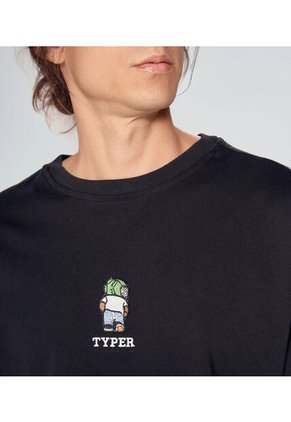 Camiseta Para Hombre Typer