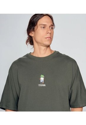 Camiseta Para Hombre Typer