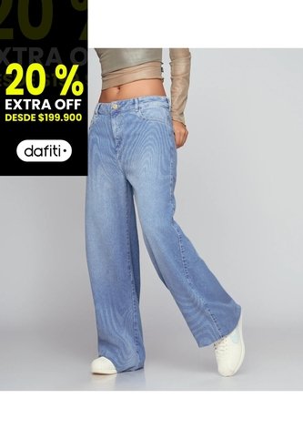 Jean Para Mujer Wide Leg Typer Typer