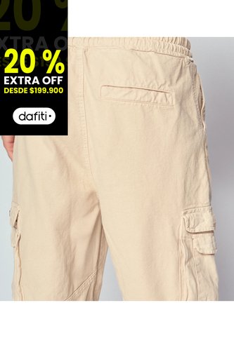 Pantalon Cargo Para Hombre Typer Typer