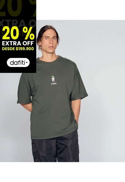Camiseta Para Hombre Typer