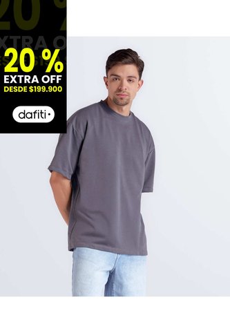 Camiseta Para Hombre Oversize Typer Typer