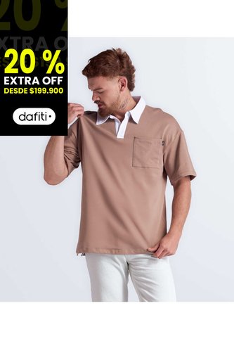 Polo Para Hombre Oversize Typer Typer
