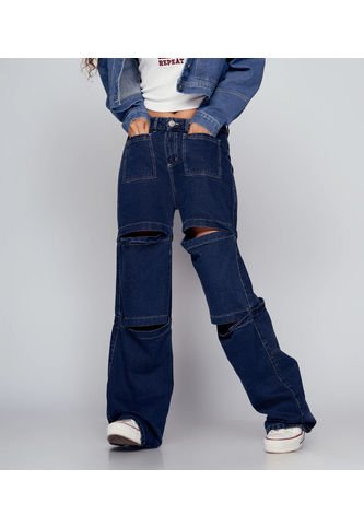 Jean Wide Leg Para Mujer Typer Typer