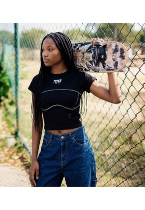 Camiseta Para Mujer Typer