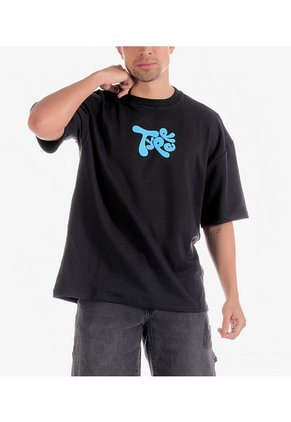Camiseta Oversize Para Hombre Typer