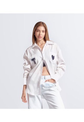 Camisa Para Mujer Oversize Typer
