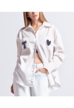 Camisa Para Mujer Oversize Typer