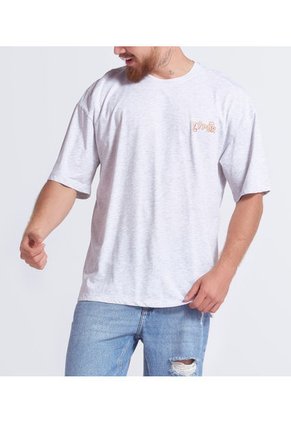 Camiseta Para Hombre Oversize Typer