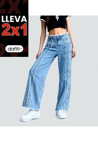 Jean Para Mujer Wide Leg Typer Typer