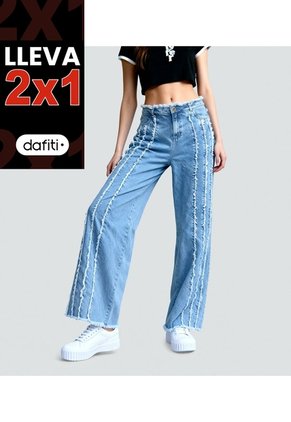Jean Para Mujer Wide Leg Typer