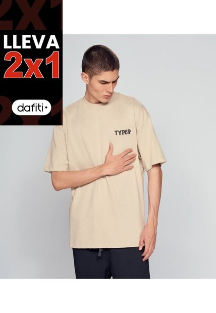 Camiseta Para Hombre Typer