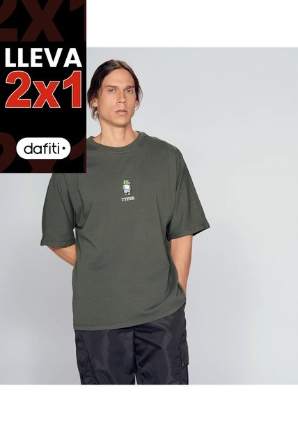 Camiseta Para Hombre Typer