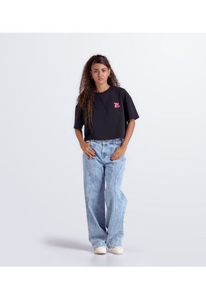 Camiseta Oversize Estampada Typer