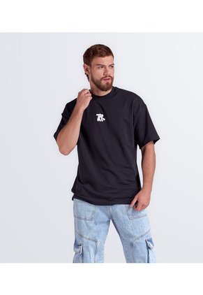 Camiseta  Extraoversize Estampada Typer
