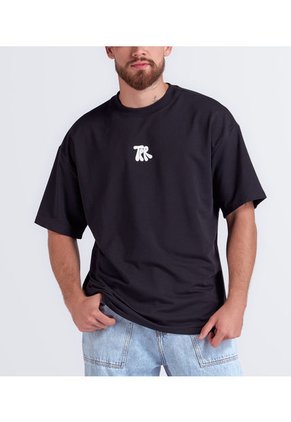 Camiseta  Extraoversize Estampada Typer