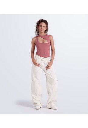 Body Slimfit Con Cortes Typer