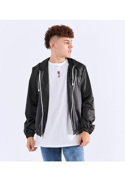 Chaqueta Oversize Impermeable Para Hombre Typer