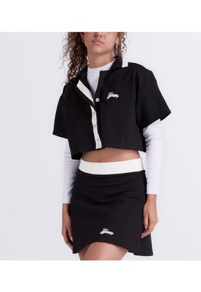 Blusa Boxy Con Tejidos Typer