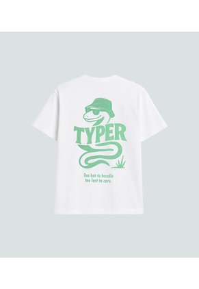 Camiseta Para Hombre Typer