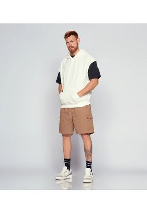 Buzo Texturizado Manga Sisa Con Capota Typer