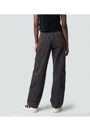 Jean Para Mujer Cargo Typer