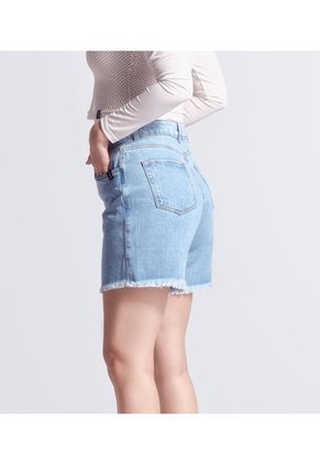 Short Denim Con Cortes Typer