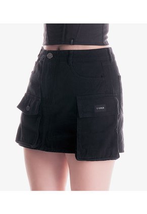 Falda Cargo En Drill Para Mujer Typer