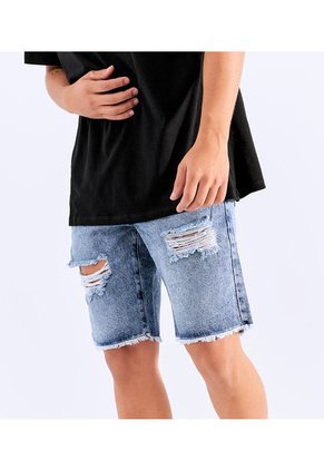 Bermuda Para Hombre Denim Typer