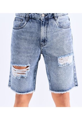 Bermuda Para Hombre Denim Typer