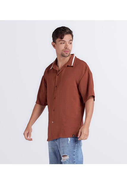 Camisa Para Hombre Oversize Typer