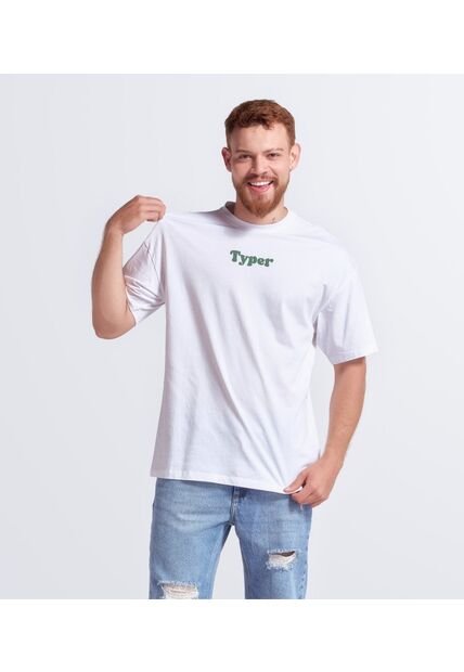 Camiseta Para Hombre Typer