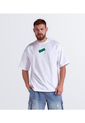 Camiseta Extraoversize En Burda Typer