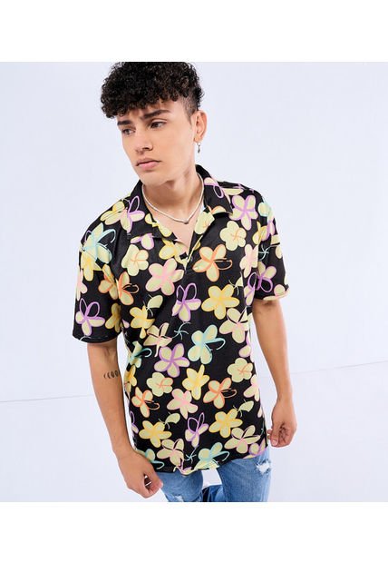 Polo Negro Typer 826348