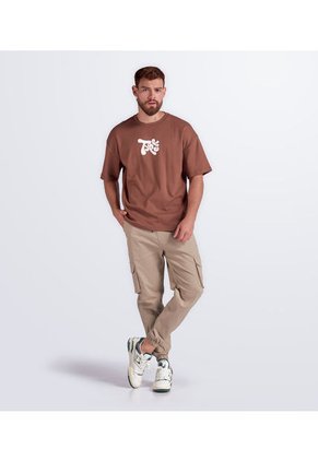 Camiseta Extraoversize En Burda Typer