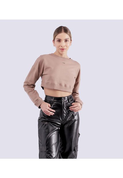 Buzo Para Mujer Tipo Crop Oversize Typer