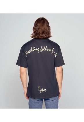Camiseta Para Hombre Typer
