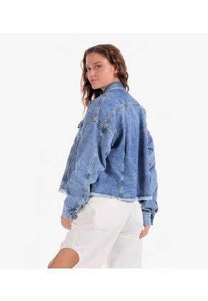 Chaqueta Trucker Para Mujer Typer