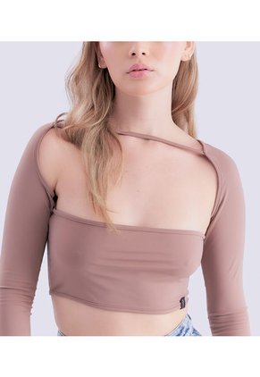 Top Con Manga Para Mujer Typer