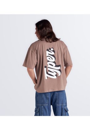 Camiseta Comfort Estampada Typer