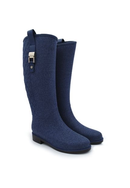 Bota De Lluvia Para Dama Jaspe Azul Marino ALEJANDRA 7547 - Compra Ahora |  Dafiti Colombia