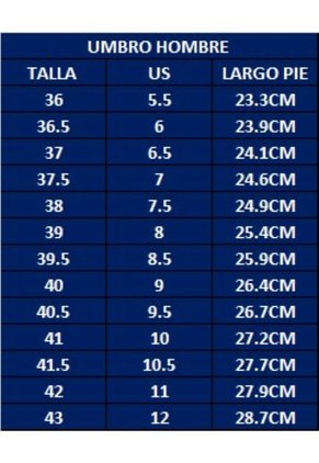 Guayos Azul Umbro Sala Street 81773U-KYY